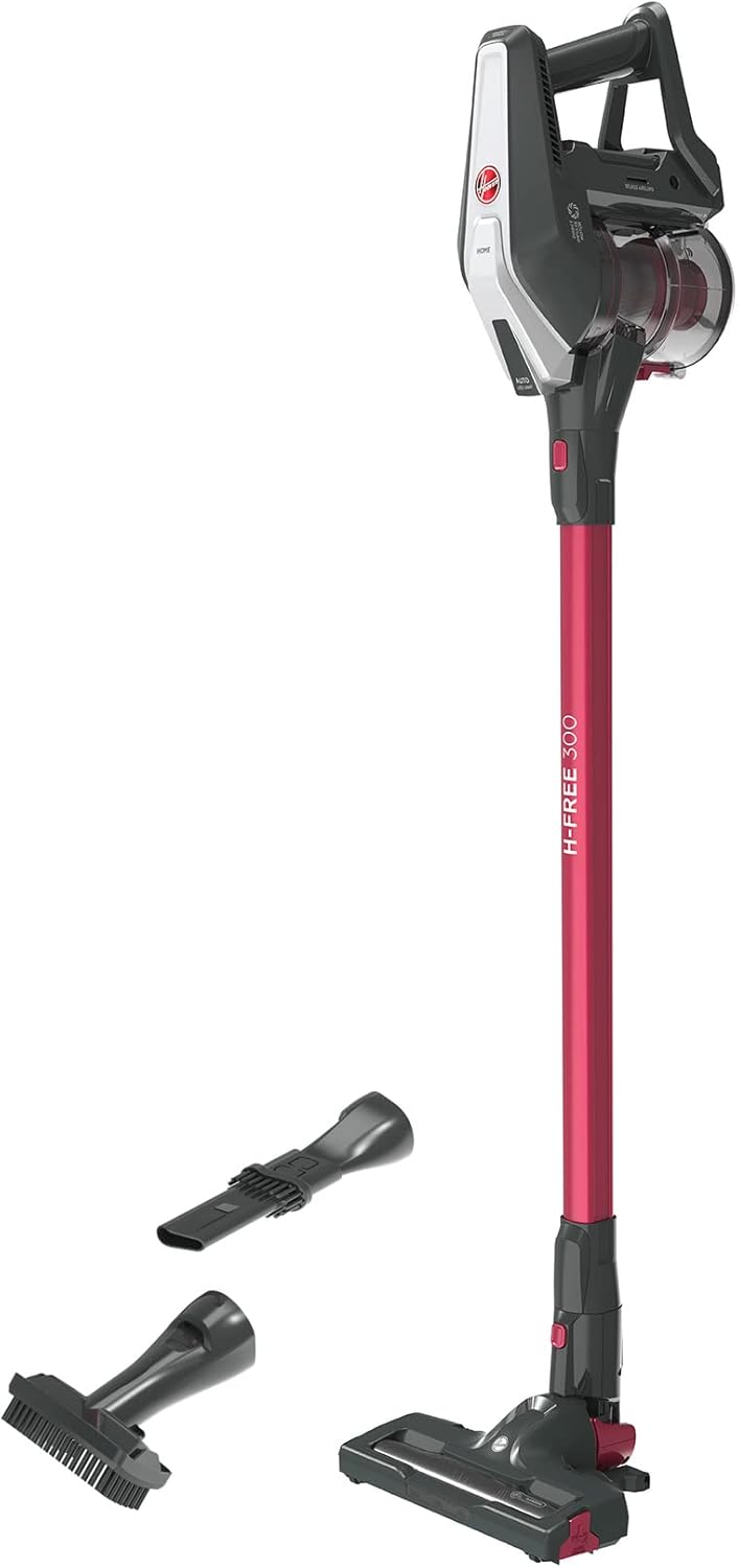 Hoover H-Free 300 Home, HF322HM Akku-Staubsauger, 2 in 1, Laufzeit bis zu 40 Min., beutellos, freist