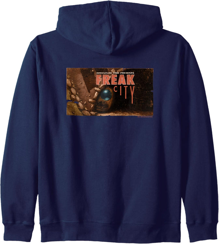 Adventure Time Freak City Card Kapuzenjacke