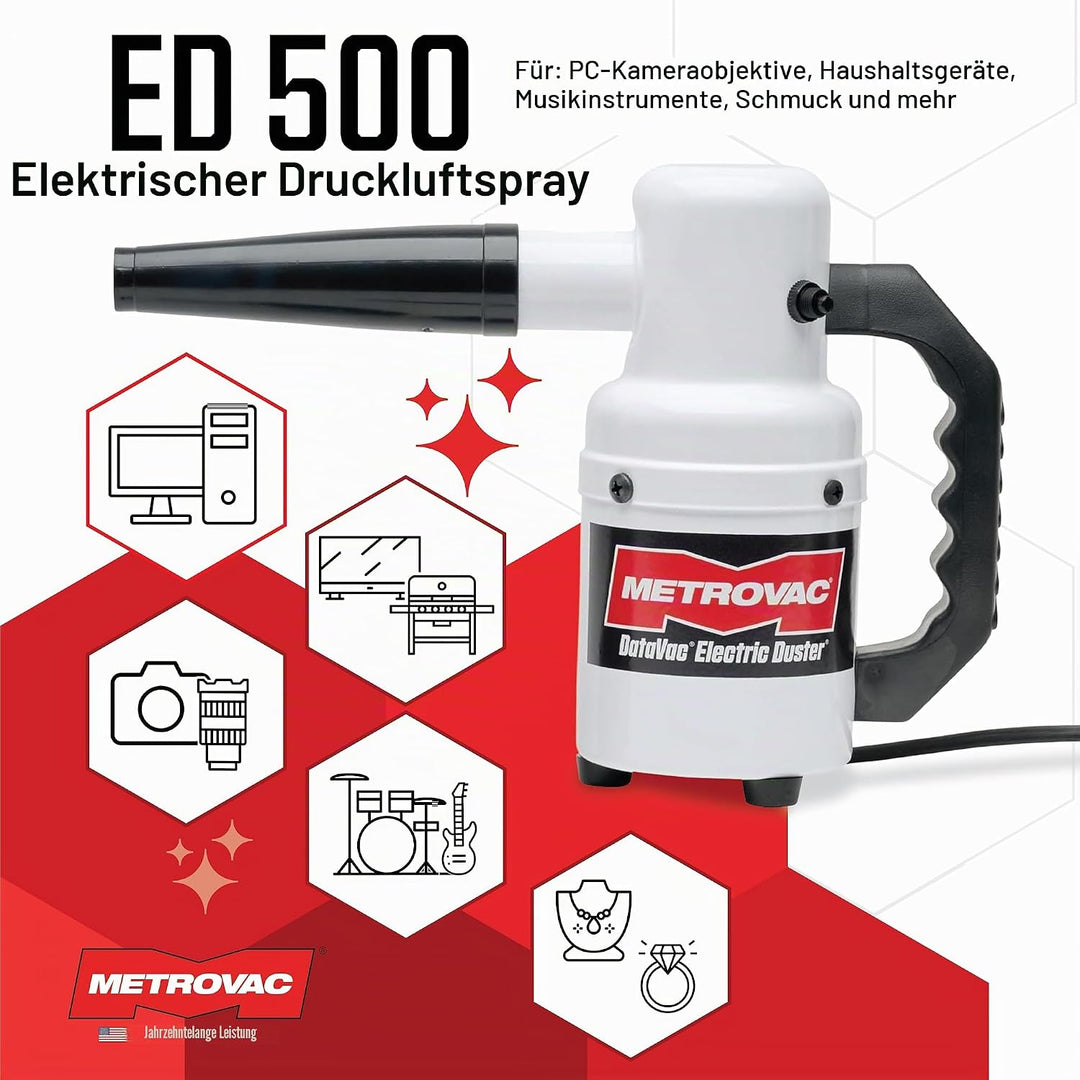 DataVac Computerreiniger/Computer Duster Super Leistungsstarkes Elektronisches Staubgebläse Umweltfr