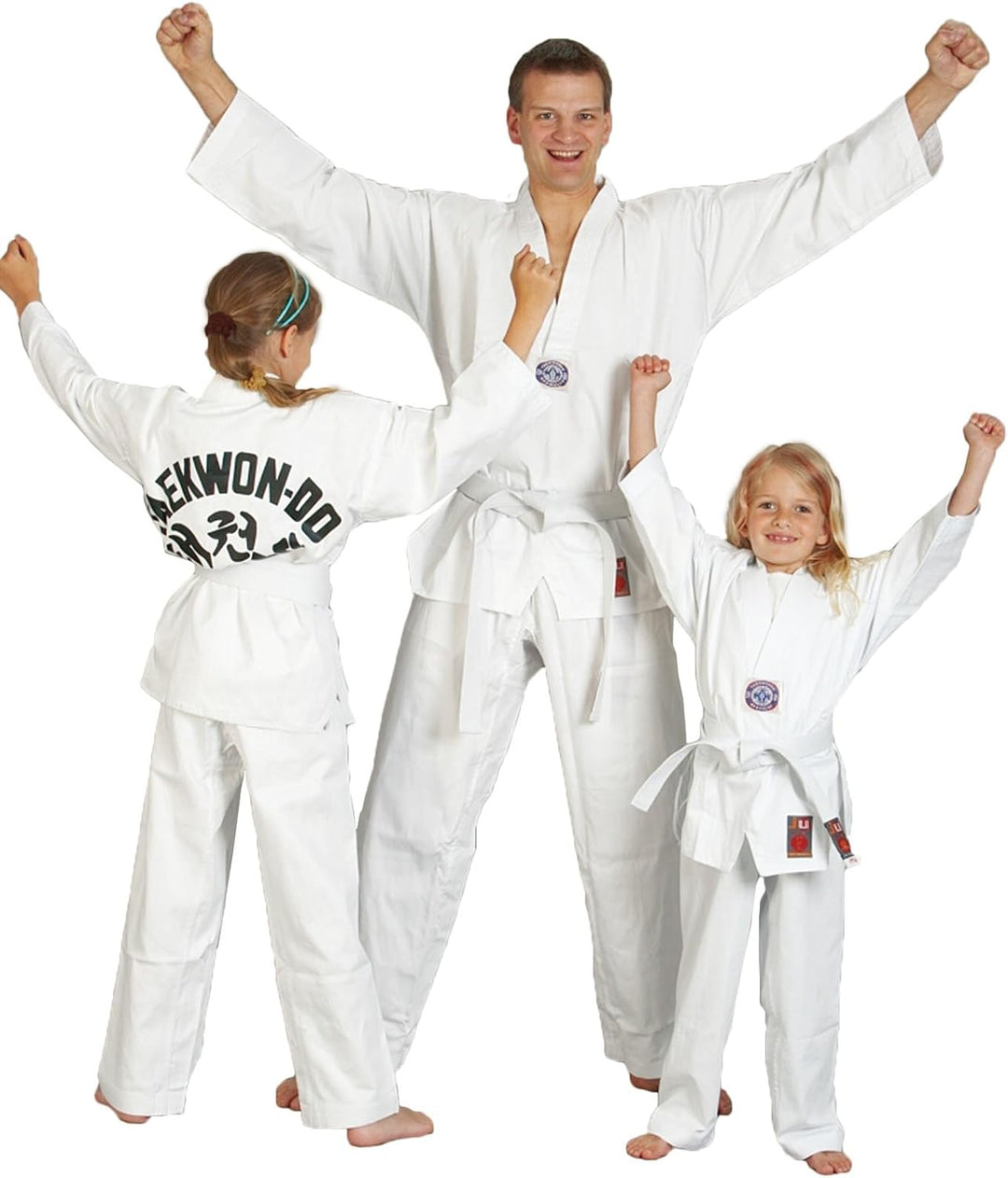 Taekwondoanzug to Start mit Rückendruck 200 wei�, 200 wei�