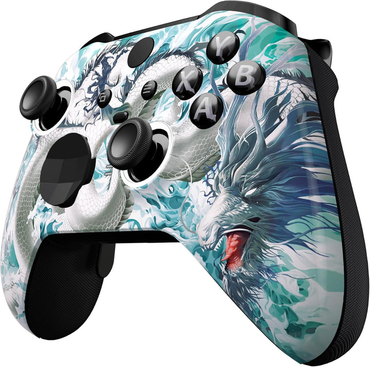 eXtremeRate Front Gehäuse Case für Xbox Elite Series 2/2-Core Controller,DIY-Ersatz Hülle&Thumbstick