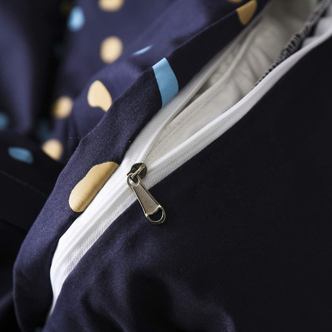 Kinder Im Dunkeln Leuchtend Bettbezug Blaue Cartoon Sterne Universum Bettwäsche Set für Teenager Jun