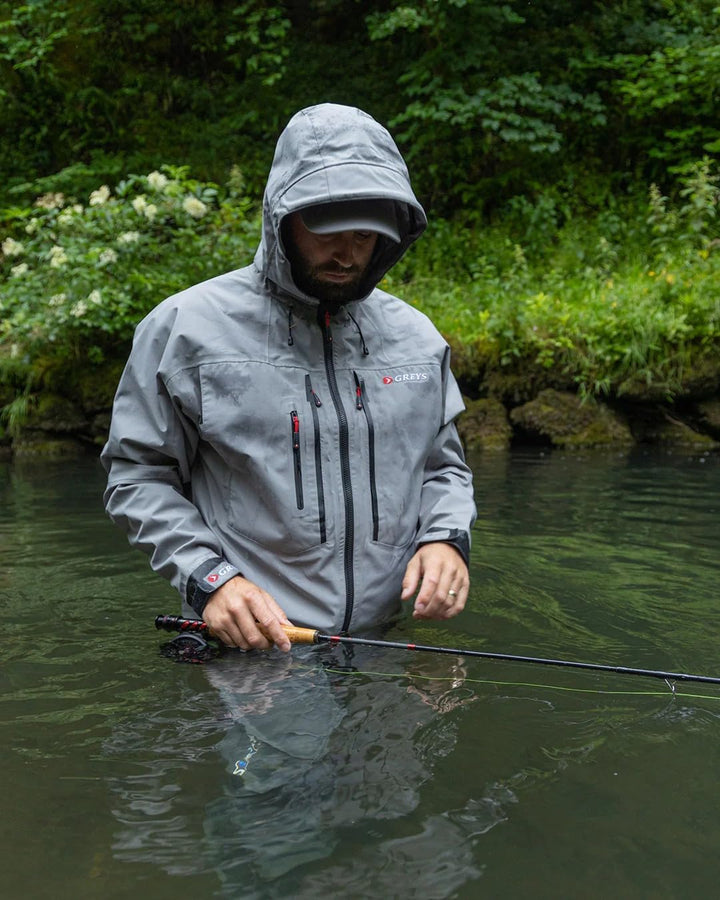Greys Unisex Greys Tail Fishing Jacket (1er Pack) L Grau, L Grau