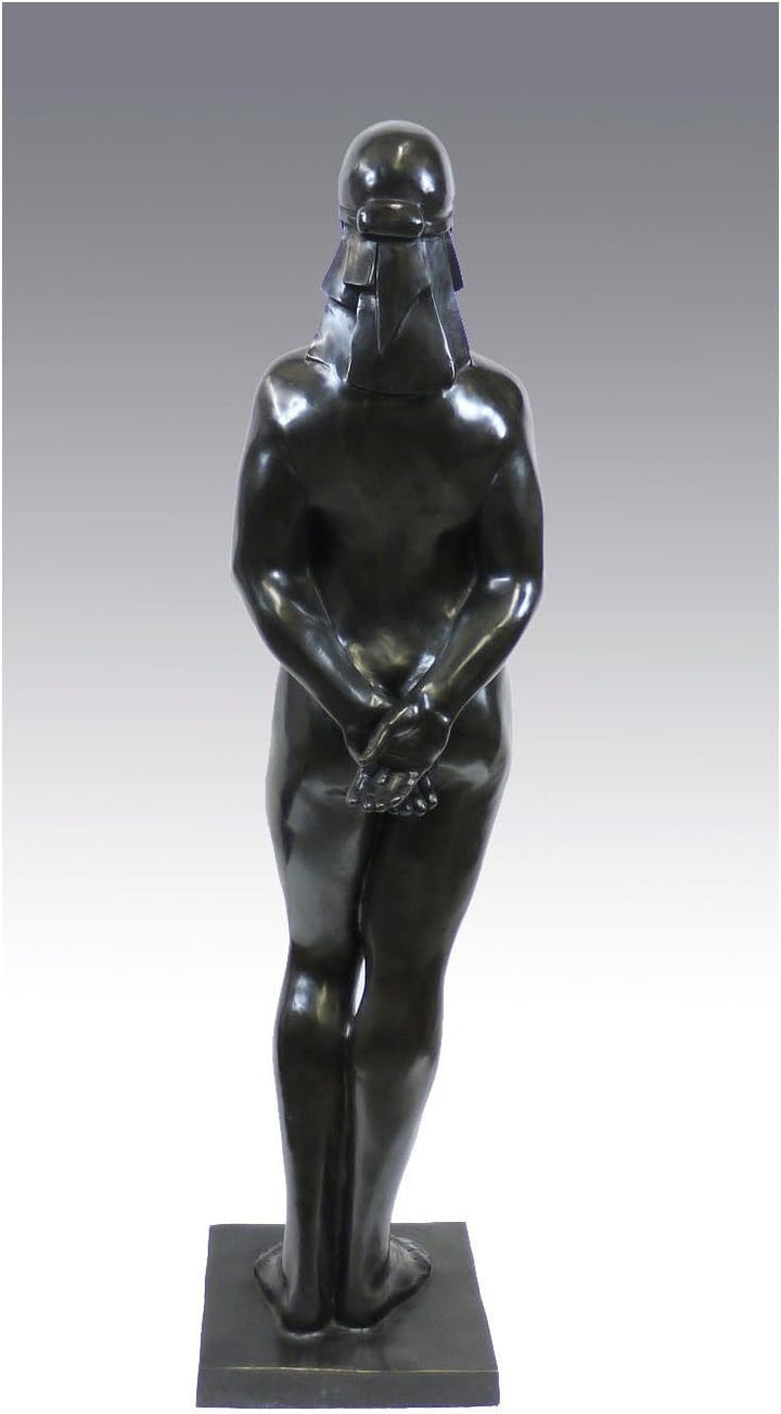 Grosse Moderne Bronzefigur - Stehender Frauenakt - Gaston Lachaise Skulptur - Moderne Kunst Figur -