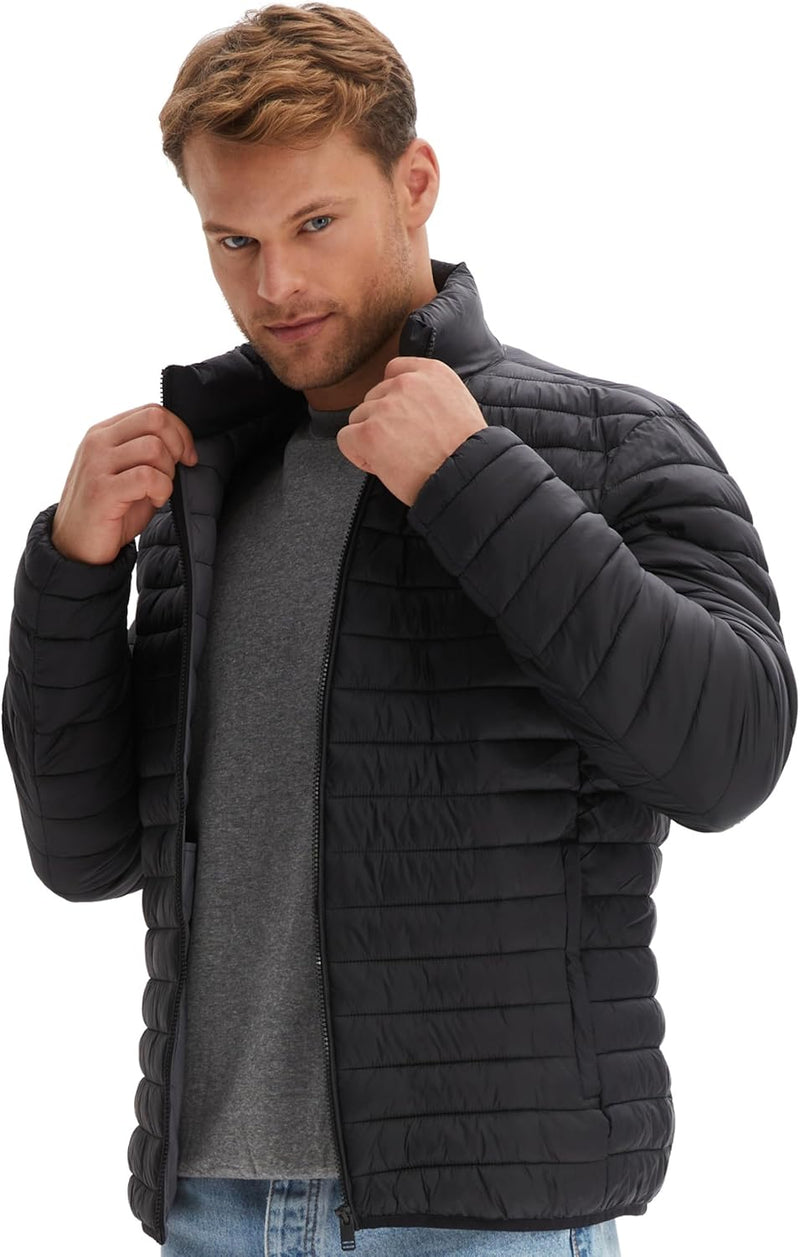Morgenstern Herren Jacke Steppjacke Daunenjacke Übergangsjacke Leichte Winterjacke Sommerjacke XL Sc