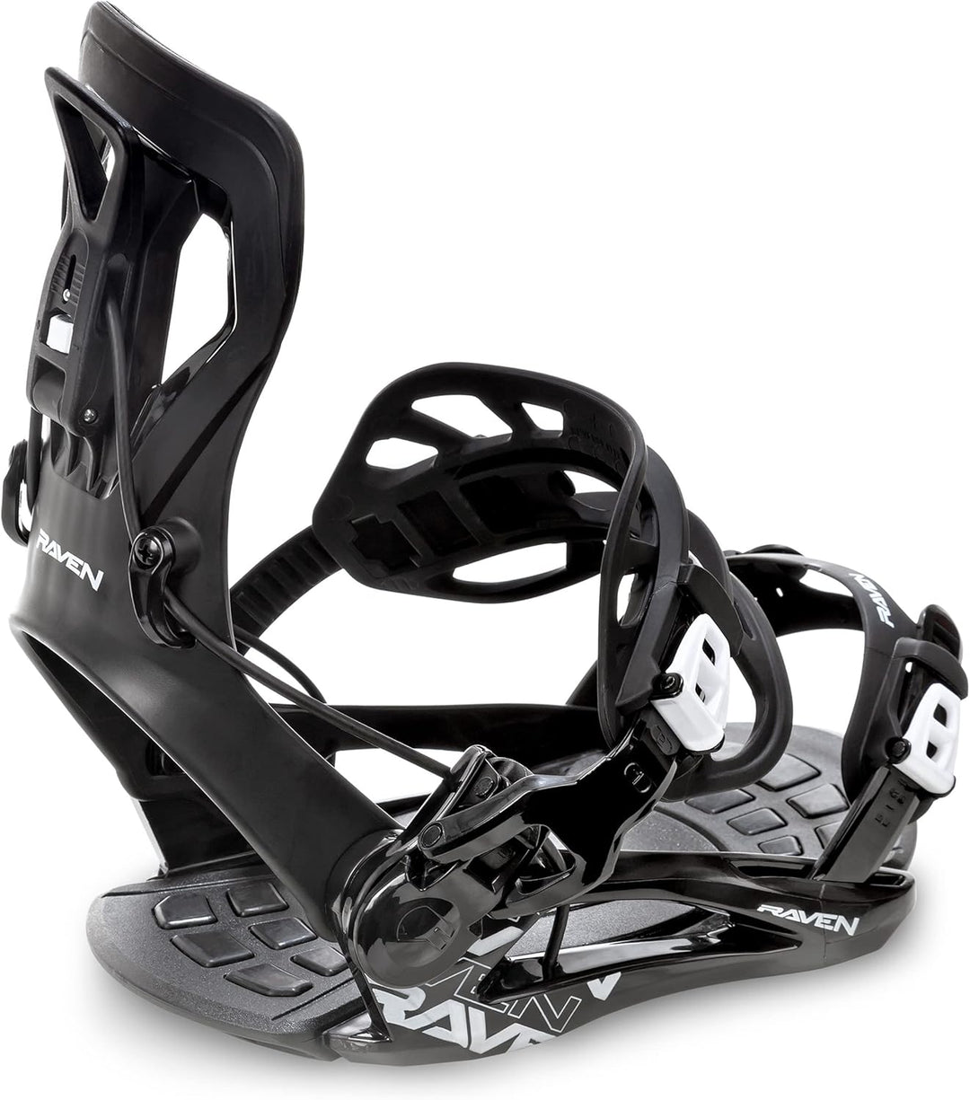 RAVEN Snowboard Set: Snowboard Grizzly + Bindung Fastec FT360 Black 167cm Wide + FT360 Black XL, 167