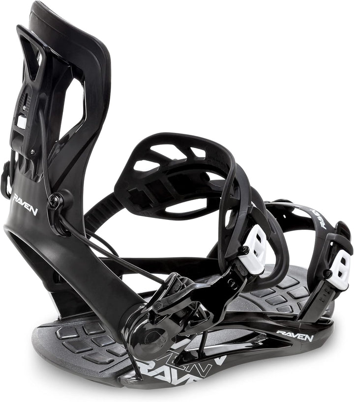 RAVEN Snowboard Set: Snowboard Grizzly + Bindung Fastec FT360 Black 167cm Wide + FT360 Black XL, 167