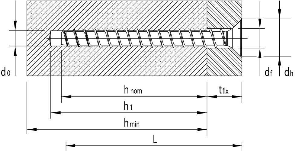 HECO SCHRAUBEN Multi Monti -plus 6,0, tx 6,0x40-100 stück