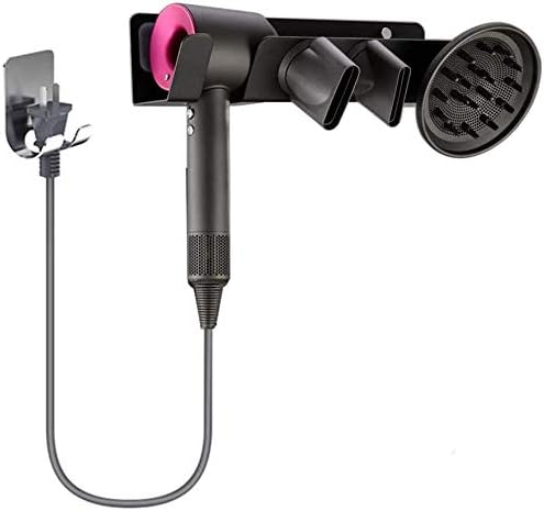 Luchs Wandhalterung - Organizer für Dyson Supersonic Haartrockner, Halterung, Fönhalter und Wandhalt