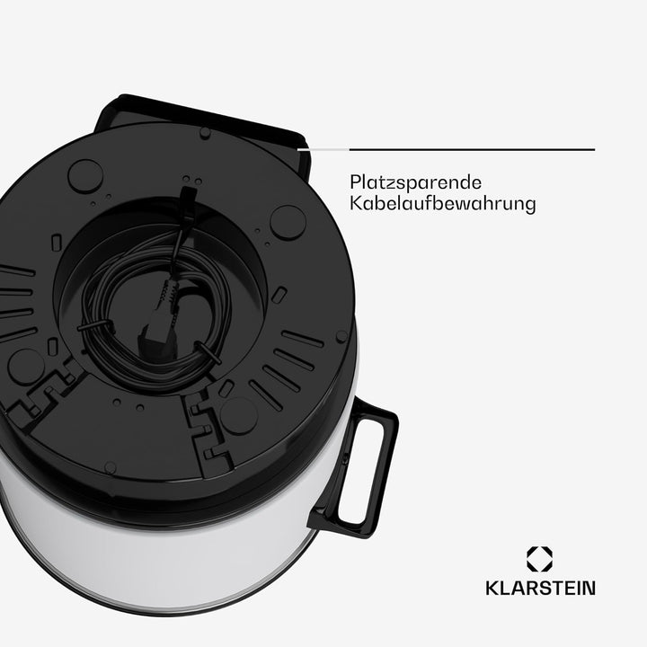 Klarstein Einkochautomat mit Hahn, 27L Digital-Einkochautomat, 1800W Edelstahl-Einkochtopf, Einkocha