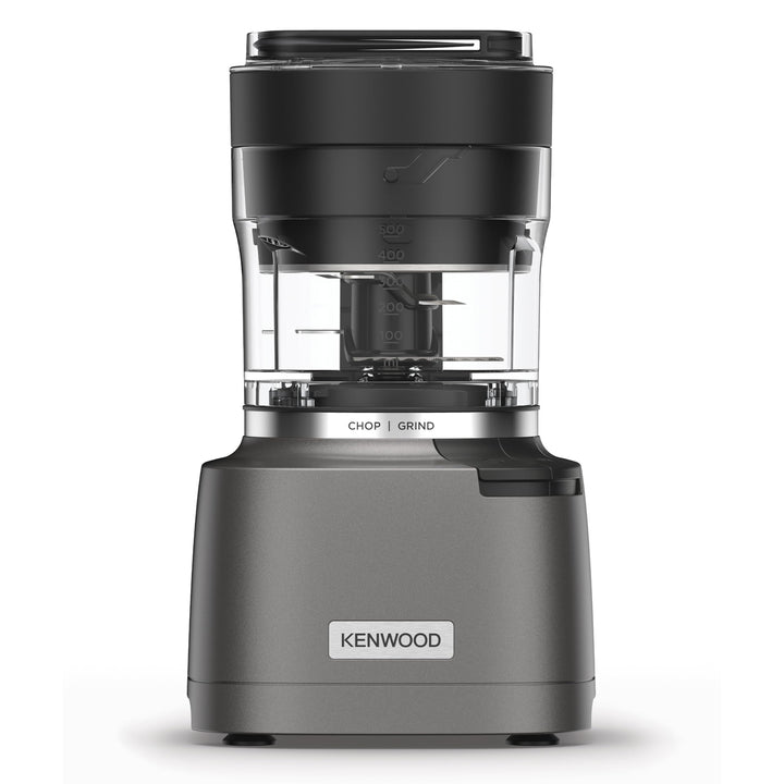 Kenwood Duo Prep 2-in-1 CHP80.000SI Multi-Zerkleinerer & Mahler, Quadblade-Klingen, Hochgeschwindigk