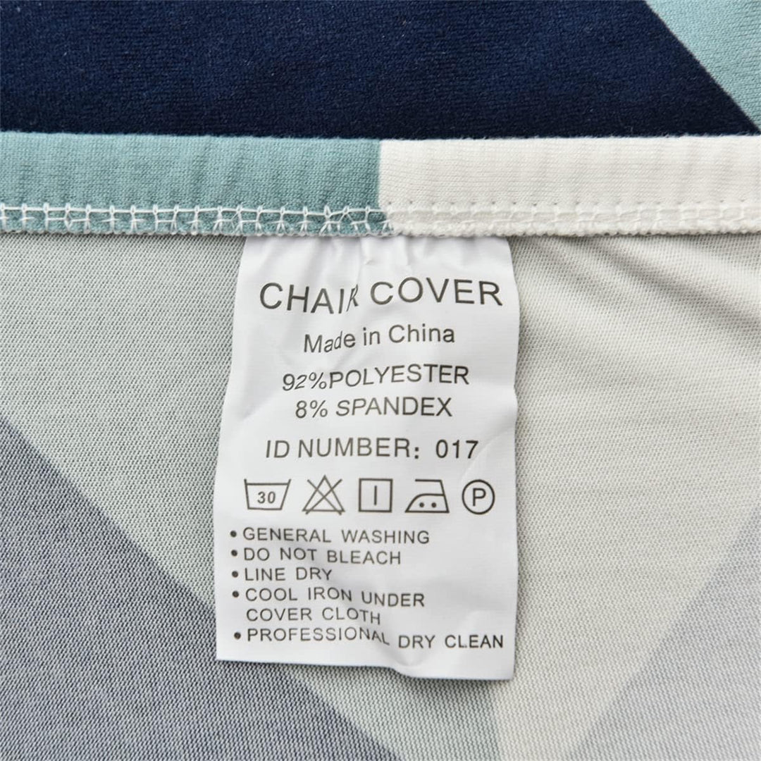 HZDHCLH Stuhlhussen 6er Set Stuhlbezüge Stretch abnehmbar, waschbar, Esszimmerstuhl-Schutzsitz für H