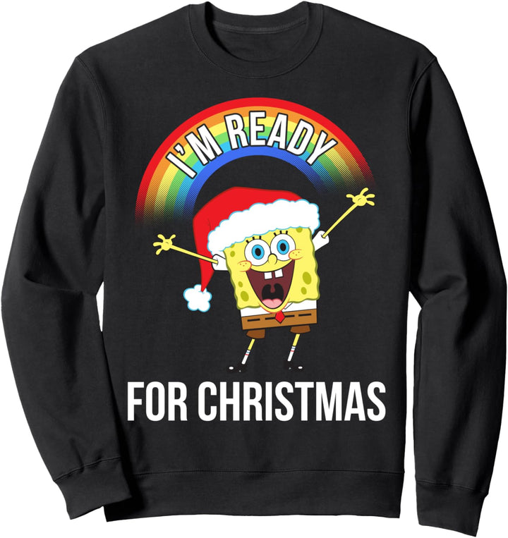 Spongebob Squarepants I'm Ready For Christmas Sweatshirt