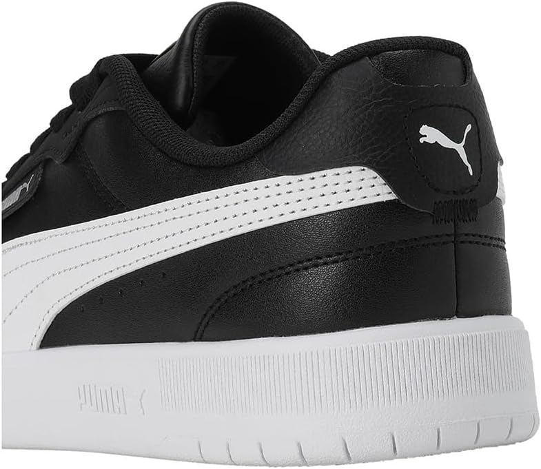 PUMA Herren Court Ultra Lite Sneaker 37 EU Puma Black Puma White Puma Silver, 37 EU Puma Black Puma