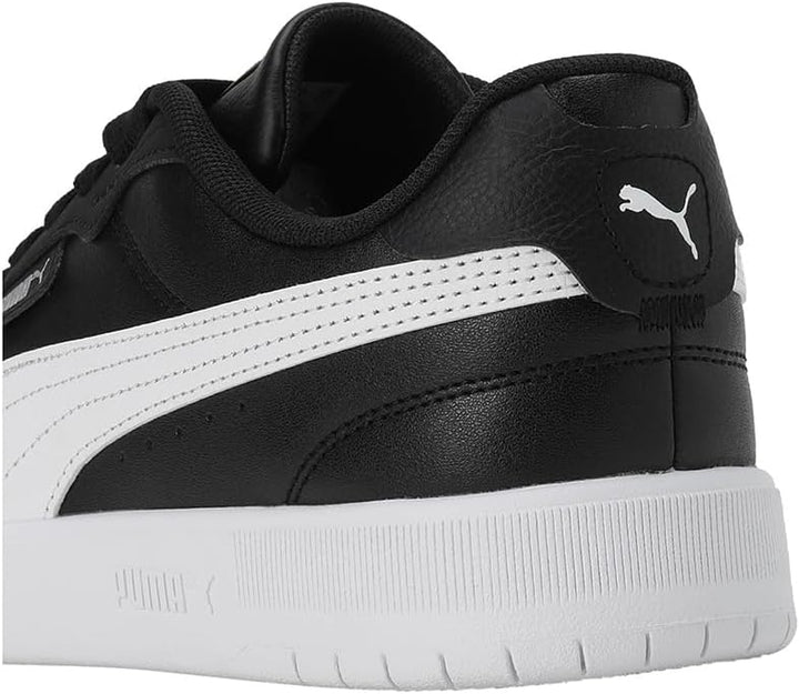 PUMA Herren Court Ultra Lite Sneaker 45 EU Puma Black Puma White Puma Silver, 45 EU Puma Black Puma