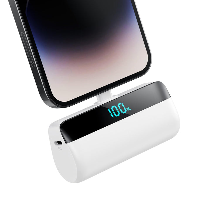 Feob Mini Powerbank für iPhone 5200mAh, 20W PD Schnelles Aufladen Power Bank Klein Ultrakompakter mi