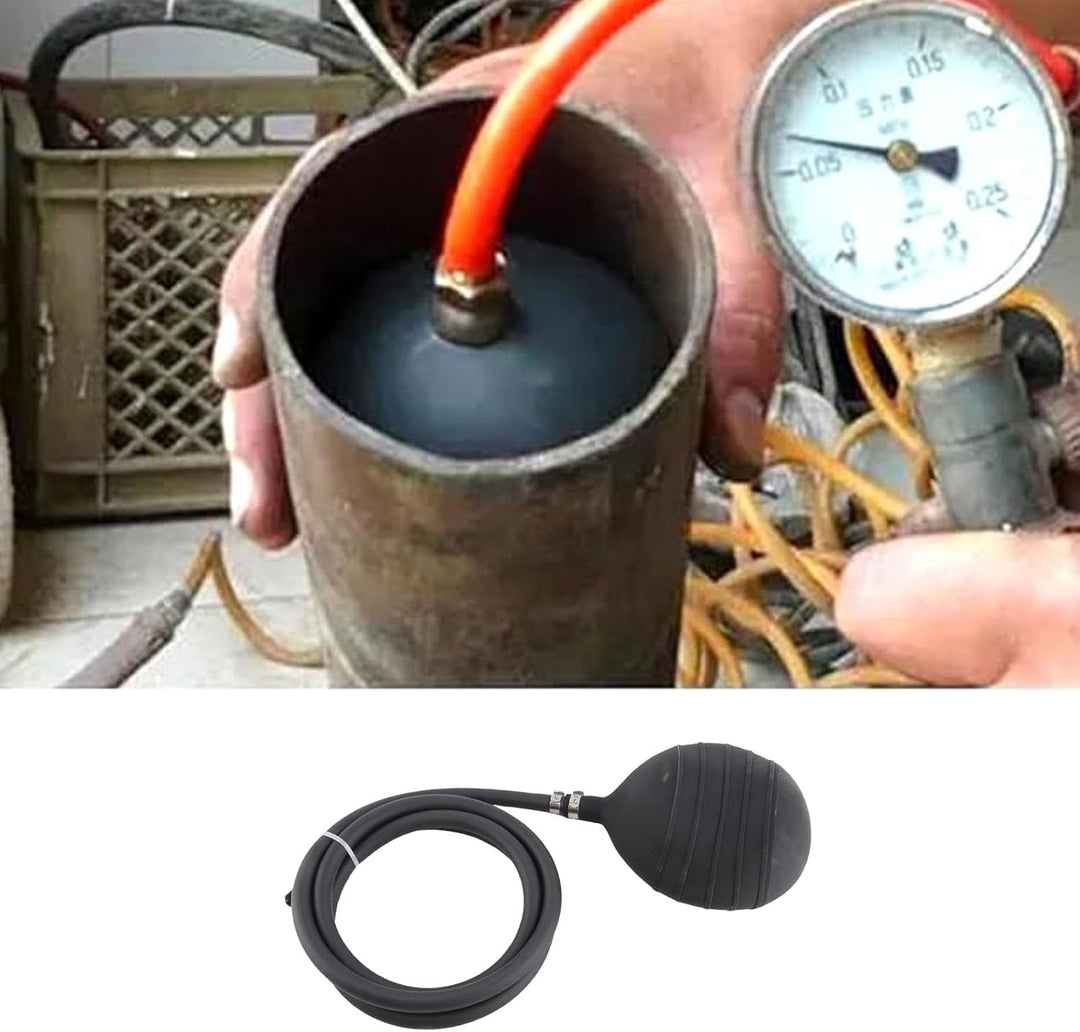 Aufblasbarer Rohrstopfen mit Premium -PVC, Starker Luftdichtes Dichtungsversiegelung, Ideal für die