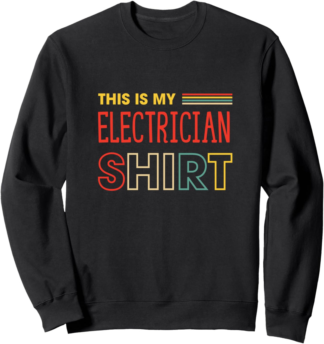 Elektriker Handwerker Ironischer Spruch Spannung Sweatshirt