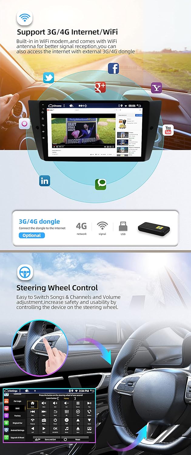 JOYX Android 13 Autoradio Passt für BMW E90/E91/E92/E93 (2005–2012) - [4G+64G] - Eingebaut DSP/Carpl
