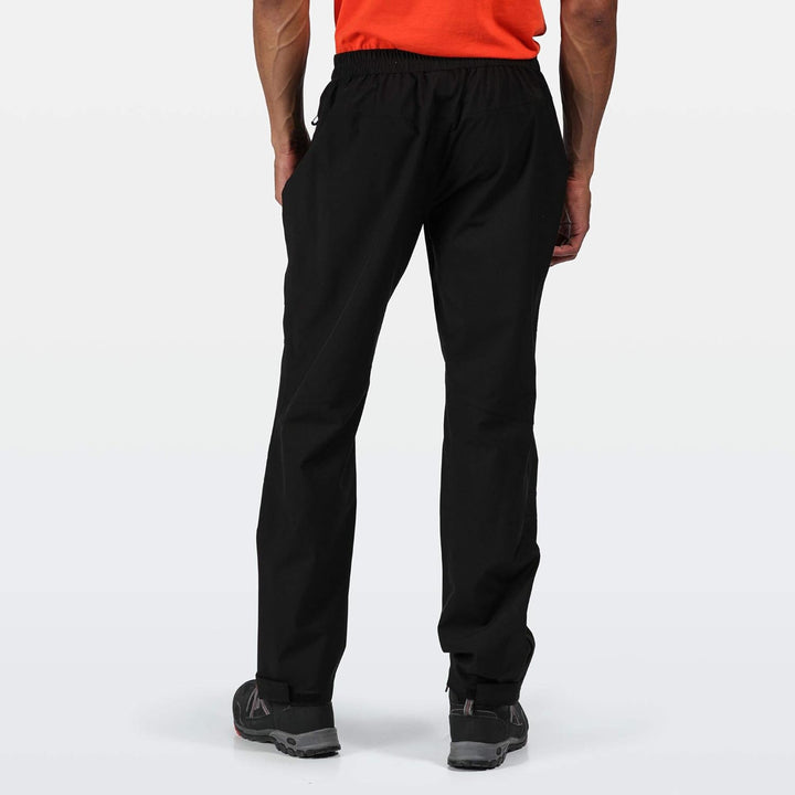 Regatta Herren Highton Strch TRS Over Trousers 3XL Schwarz, 3XL Schwarz
