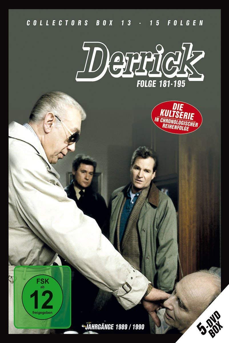 Derrick Collector's Box 13 (Episode 181-195) [5 DVDs], DVD