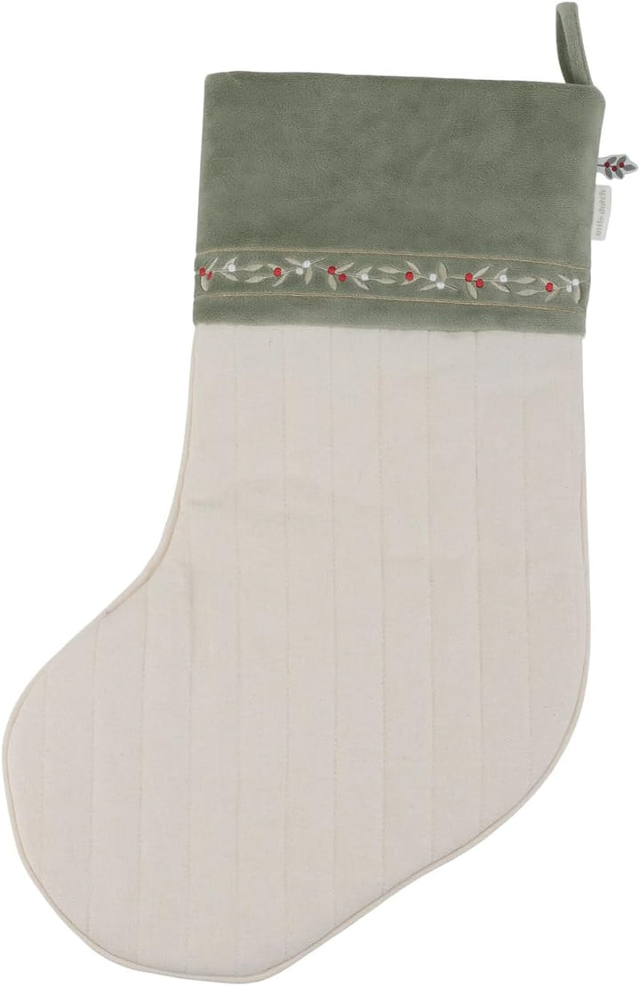Little Dutch Weihnachtsstrumpf Nikolausstrumpf Nikolausstiefel zum Befüllen und Aufhängen XL - Weihn