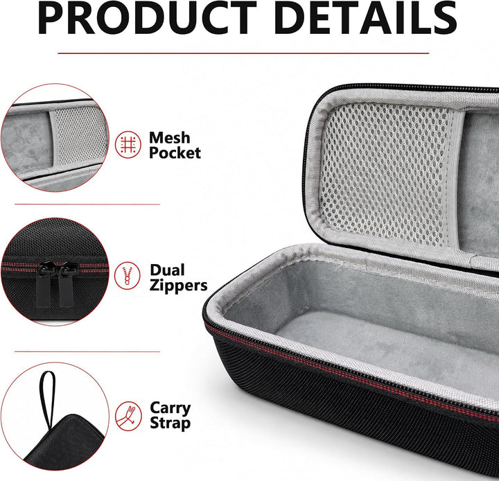 Musiin Recordertasche, kompatibel mit Zoom R4/H4N Pro, verfügt über Netzfächer und einen praktischen