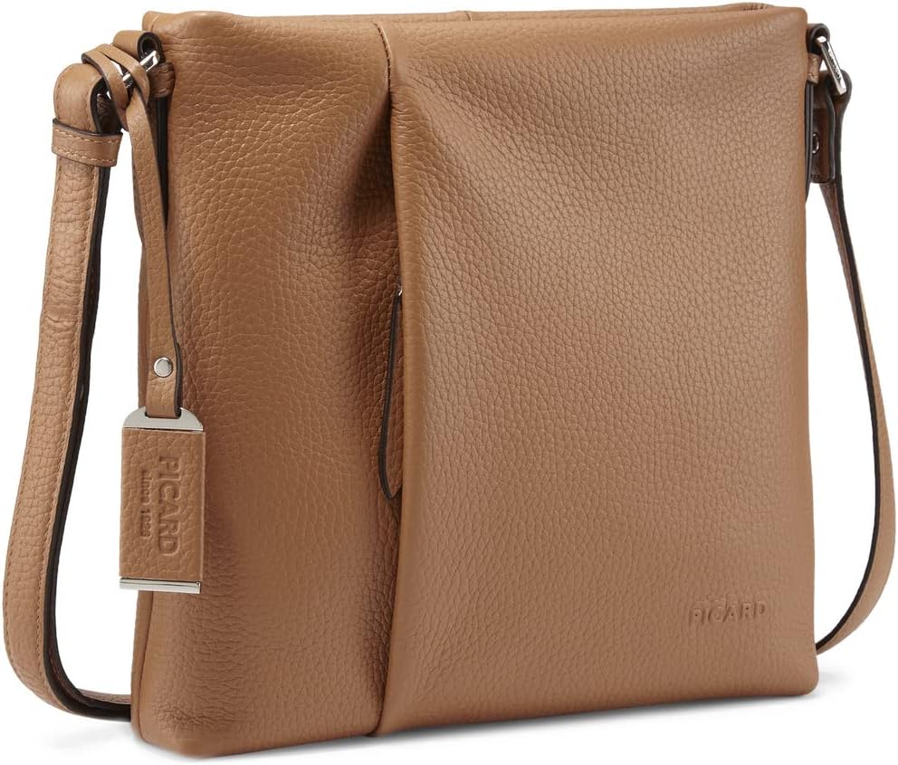 Picard Damen Handytasche PURE 1 aus Echtleder Mittel | mit Reissverschluss | Handytasche | Alltag, A