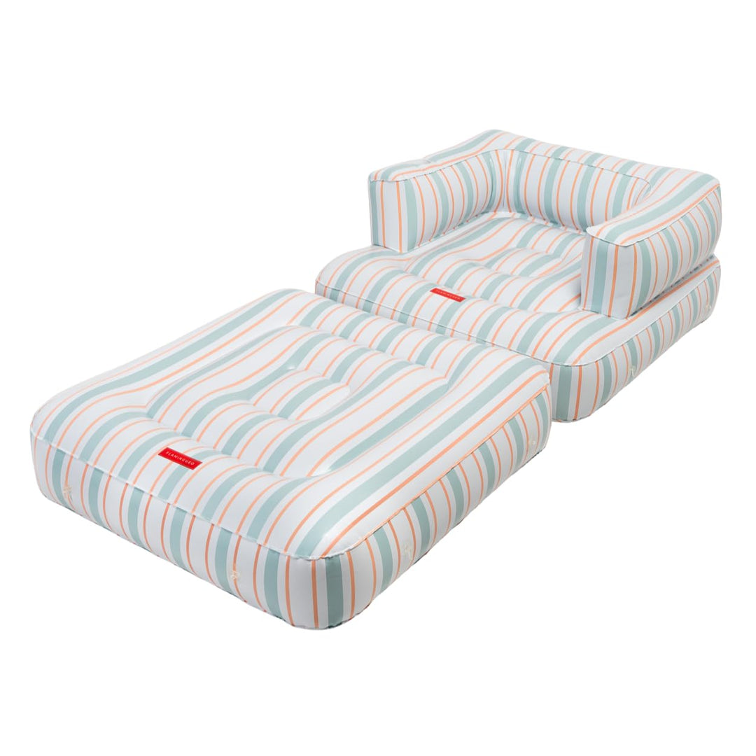 Flamingueo Wasserhängematte - Luftmatratze Pool, Aufblasbares Sofa, Pool Aufblasbar, Wassermatratze,