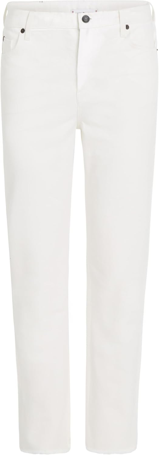 Tommy Hilfiger Damen Classic Straight Hw A Ecru Denim-Hose 30W / 32L Ecru, 30W / 32L Ecru