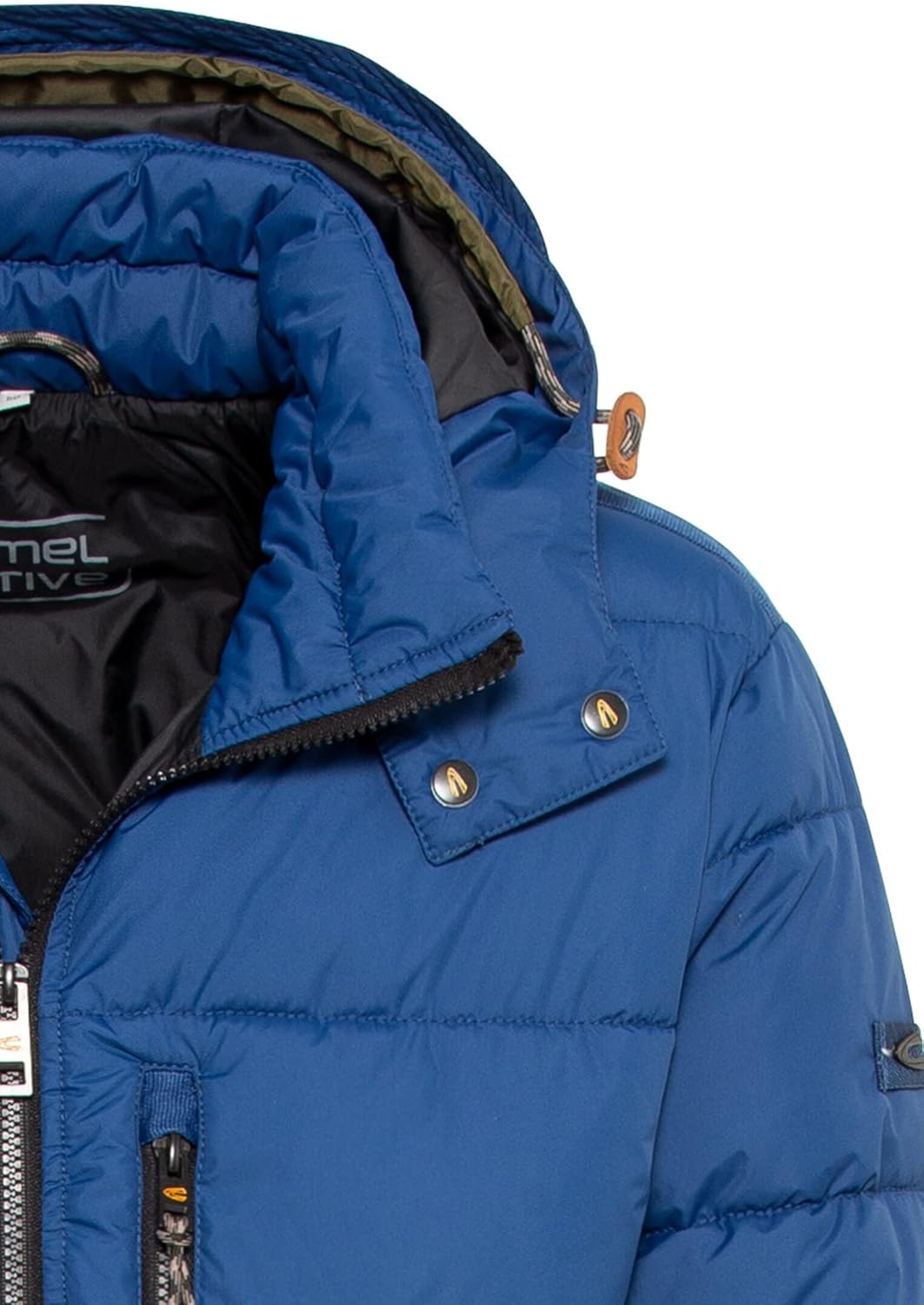 camel active Herren Steppjacke aus recyceltem Polyamid 30 Braun, 30 Braun