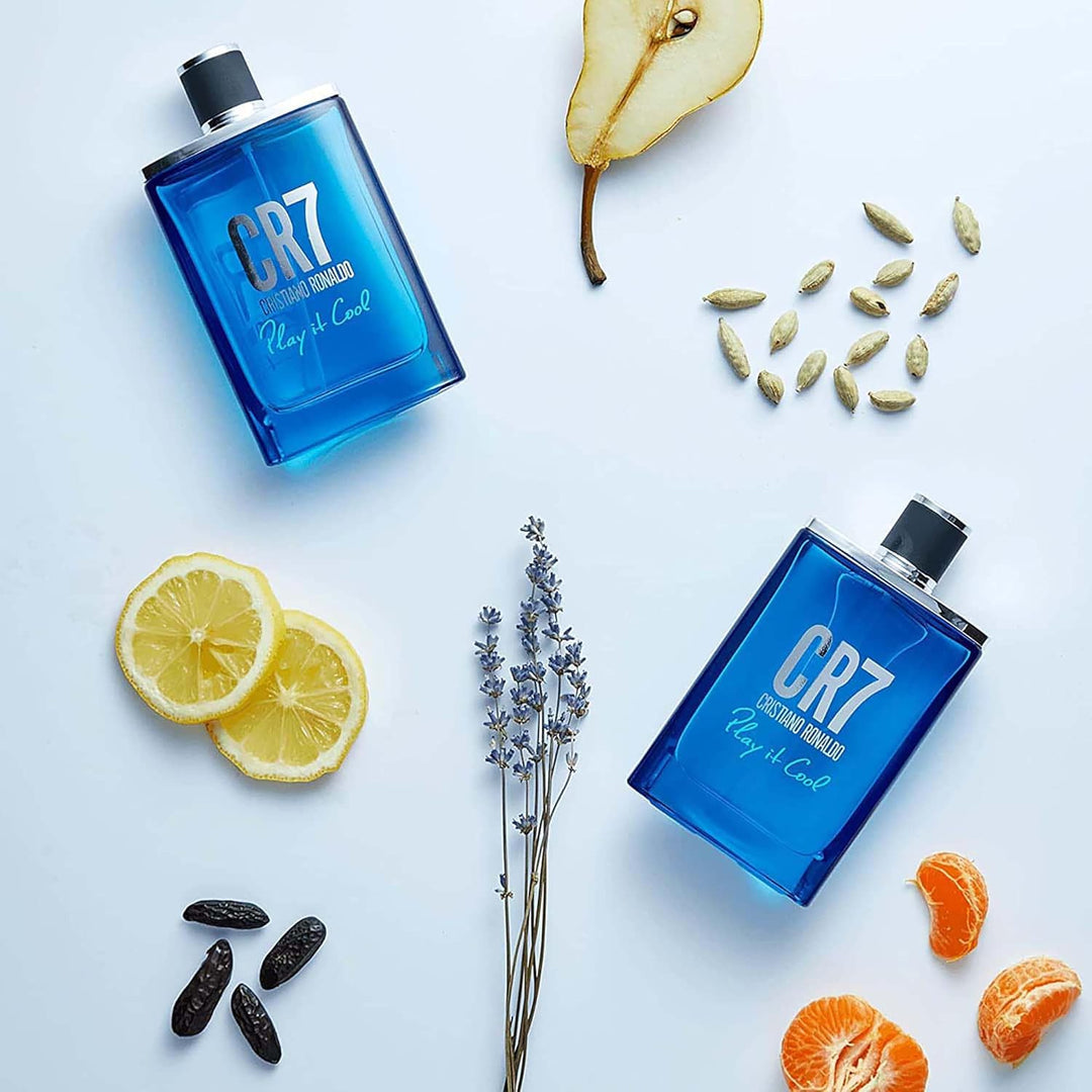 Cristiano Ronaldo Cr7 Play It Cool, 100 ml/ 3.4 oz Aromático 100 ml (7er Pack), Aromático 100 ml (7e