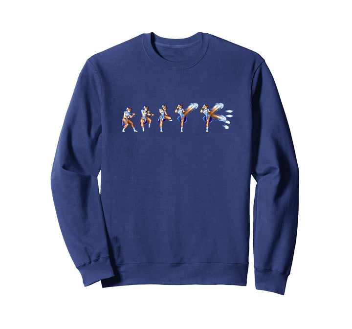 STREET FIGHTER II CHUN-LI (HYAKURETSUKYAKU) Sweatshirt