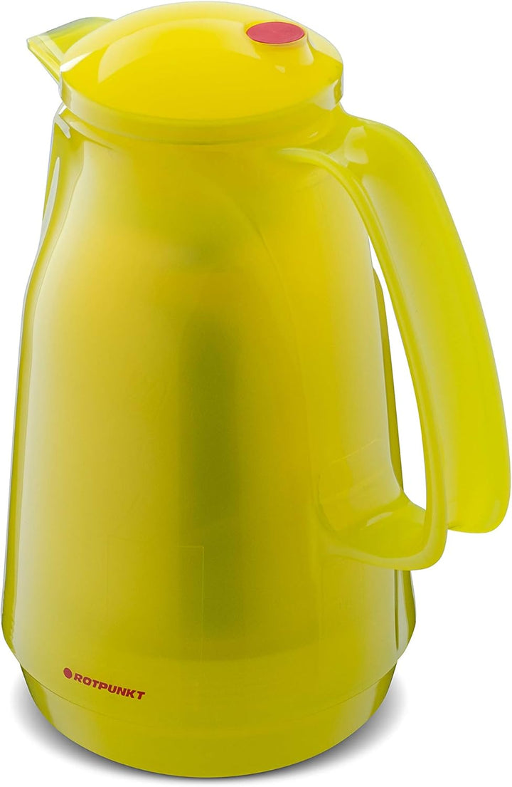 ROTPUNKT Isolierkanne 220 Bella 1,0 l | Zweifunktions-Drehverschluss | BPA-frei - gesundes Trinken |