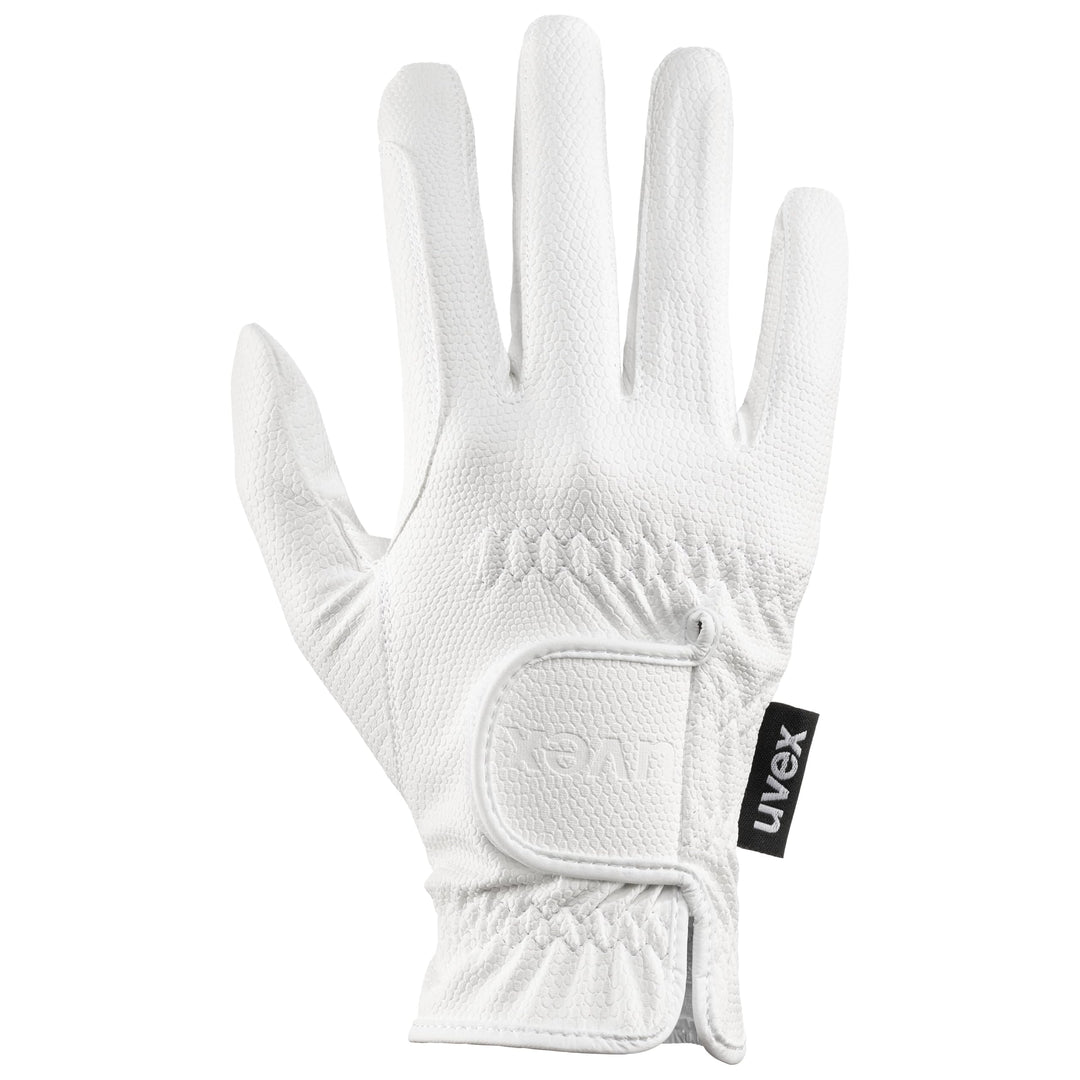 uvex Unisex – Erwachsene Sportstyle Reithandschuhe 5 Weiss, 5 Weiss