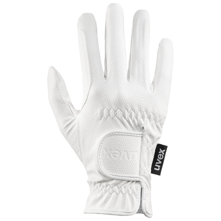 uvex Unisex – Erwachsene Sportstyle Reithandschuhe 5 Weiss, 5 Weiss