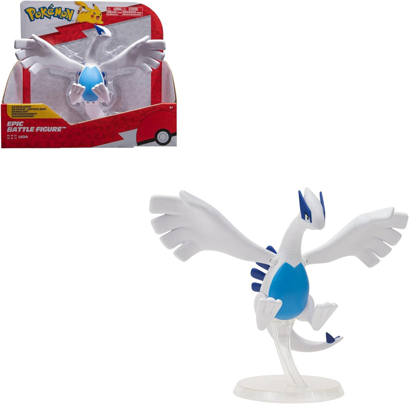 Bizak Pokemon Figur Epic Lugia, grosse Figur und grosse Details, eines der mächtigsten Pokemon (6322