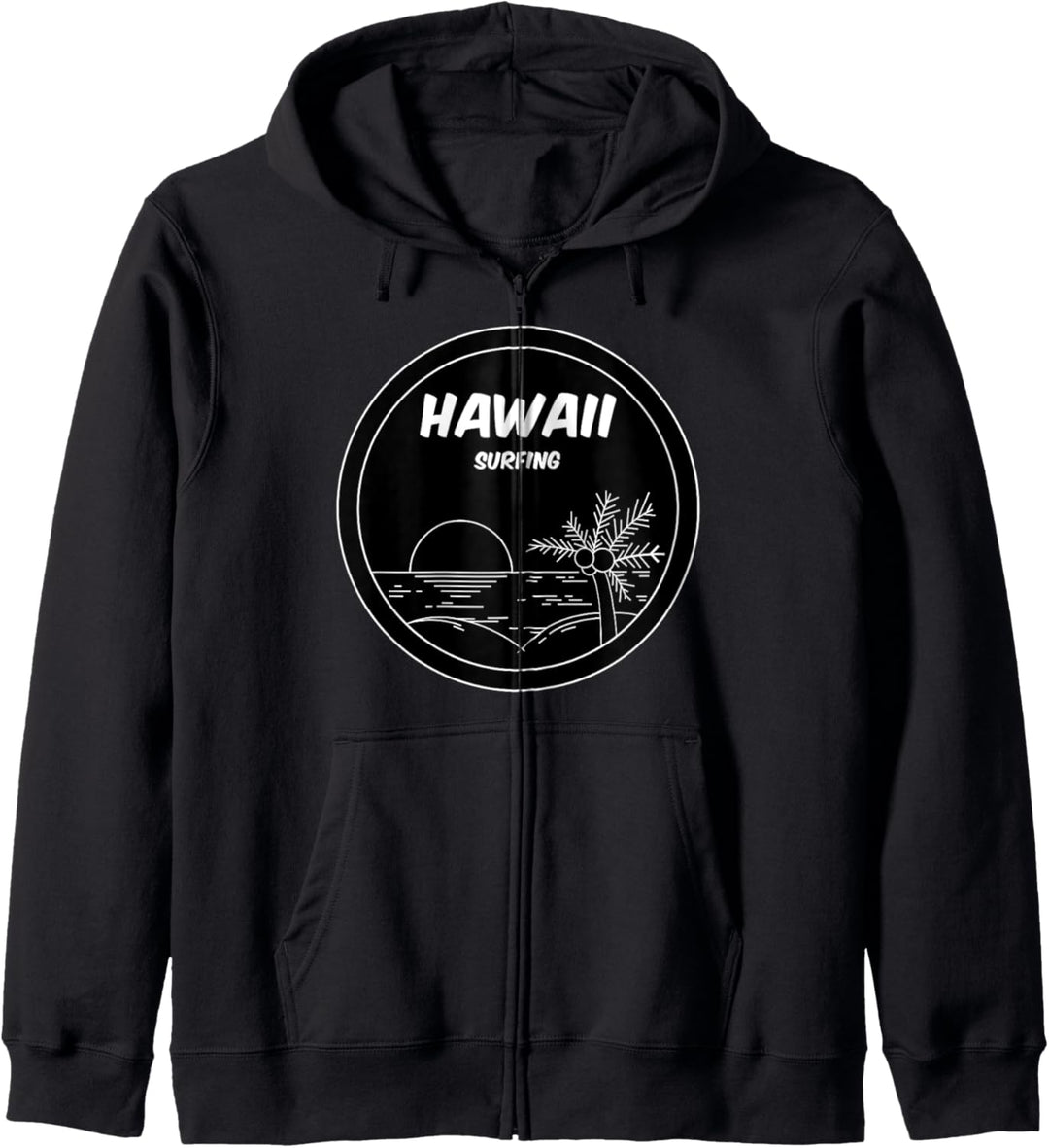 Hawaii Aloha Beach Surfer Surfing souvenir holiday vacation Kapuzenjacke