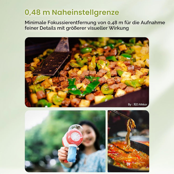 TTARTISAN AF 50mm F1.8 Neo Objektiv mit Autofokus, Vollformat, Festbrennweite und grosser Blende (fü