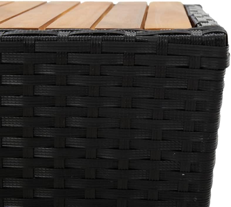 FIRBNUS 41.5x41.5x43 cm Beistelltisch Couchtisch Balkontisch Kompaktes Design Dining Table Kaffeetis