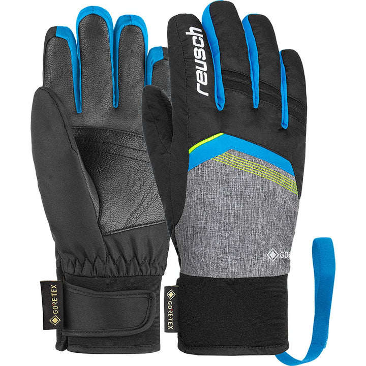 Reusch Jungen Bolt Gore-tex Junior Warmer, wasserdichter und atmungsaktiver Winterhandschuh 4 schwar