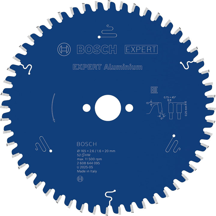 Bosch Accessories Bosch Professional 1x Kreissägeblatt Expert for Aluminium (für Aluminium, Sägeblat