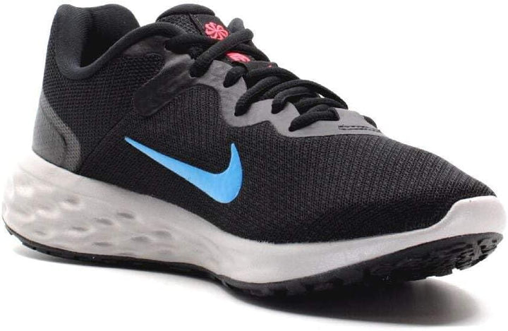 Nike Herren Revolution Laufschuh 42.5 EU Black Laser Blue Cobblestone, 42.5 EU Black Laser Blue Cobb