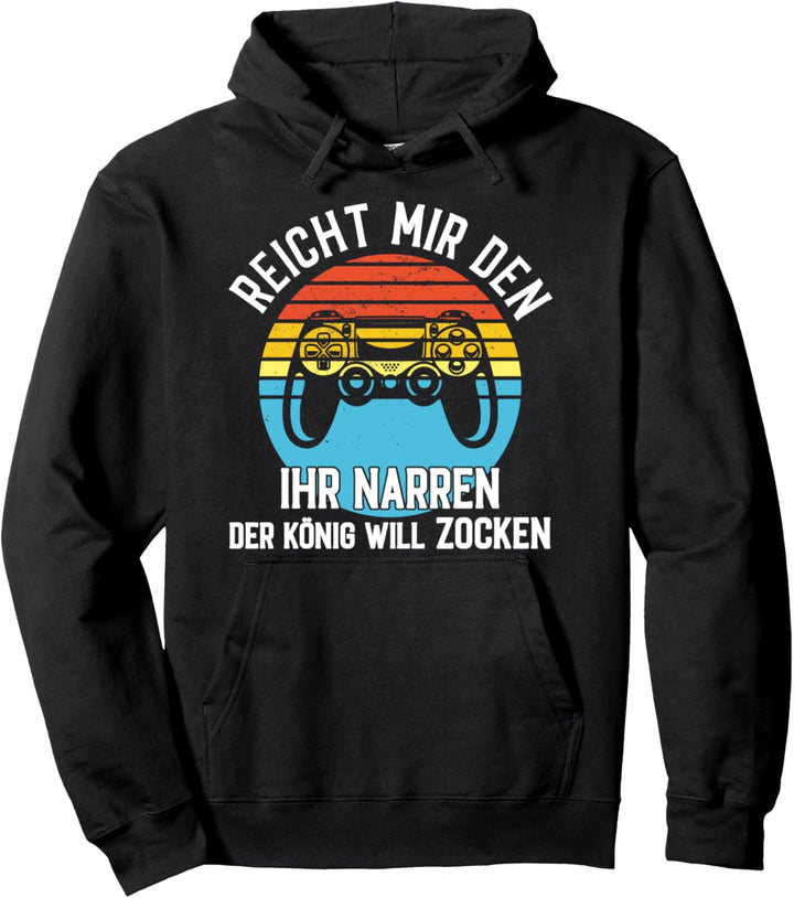 Gaming Gamer Zocken Pullover Hoodie