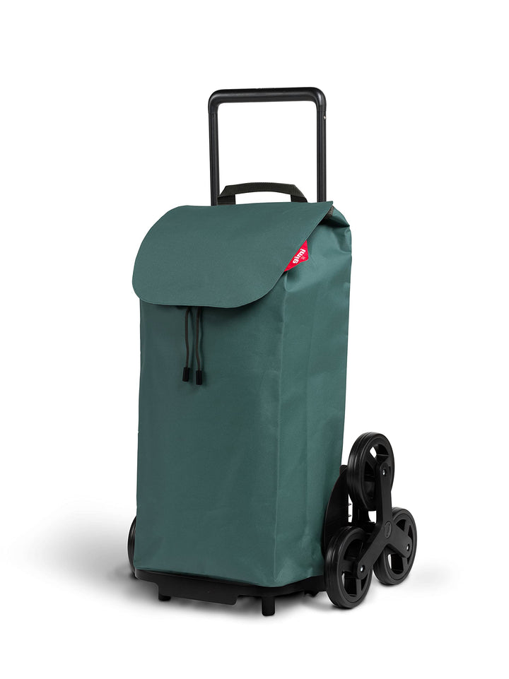 Gimi Einkaufstrolley mit 6 Rädern, wasserdichte Tasche, 100% Polyester, Fassungsvermögen 52 l, 44,1