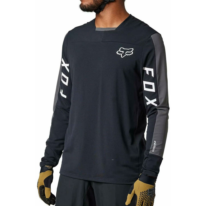 Fox Defend Pro Ls Jersey Black