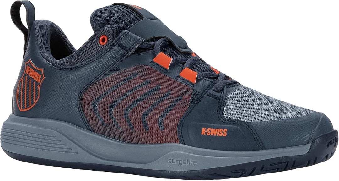 K-Swiss Herren Ultrashot Team Tennis Shoe 45 EU Windward Blue Orion Blue Scarlet Ibis, 45 EU Windwar