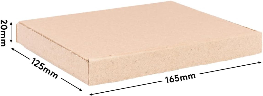 verpacking Grossbriefkartons 165 x 125 x 20 mm Grossbriefkarton GB-0 DIN A6 für Briefsendungen (Inne
