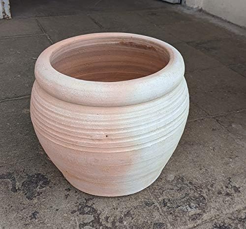 2. Wahl - Blumentopf 31cm Bauchdurchmesser, echt Terracotta Terrakotta Garten Deko Blumenkübel Pflan