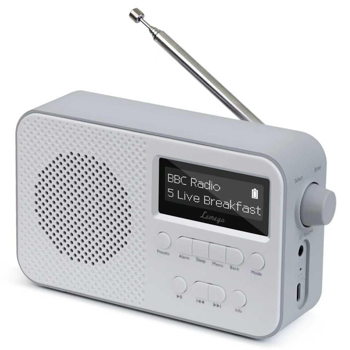LEMEGA PR2 Max DAB/DAB+ Digitalradio mit Bluetooth,Tragbares UKW-Radio mit 10 Stunden Akkulaufzeit,D